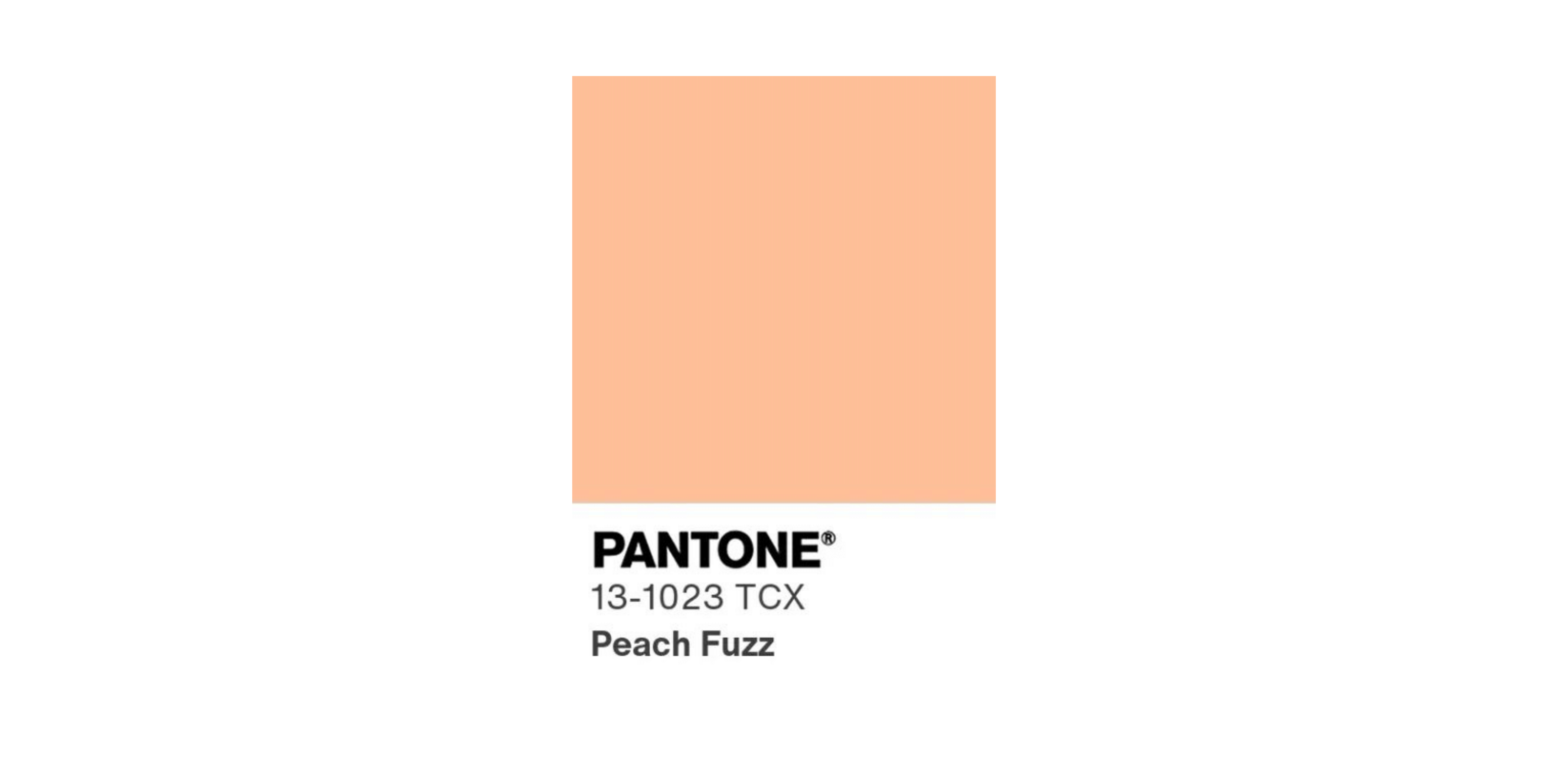 PANTONE 13- 1023 Peach Fuzz