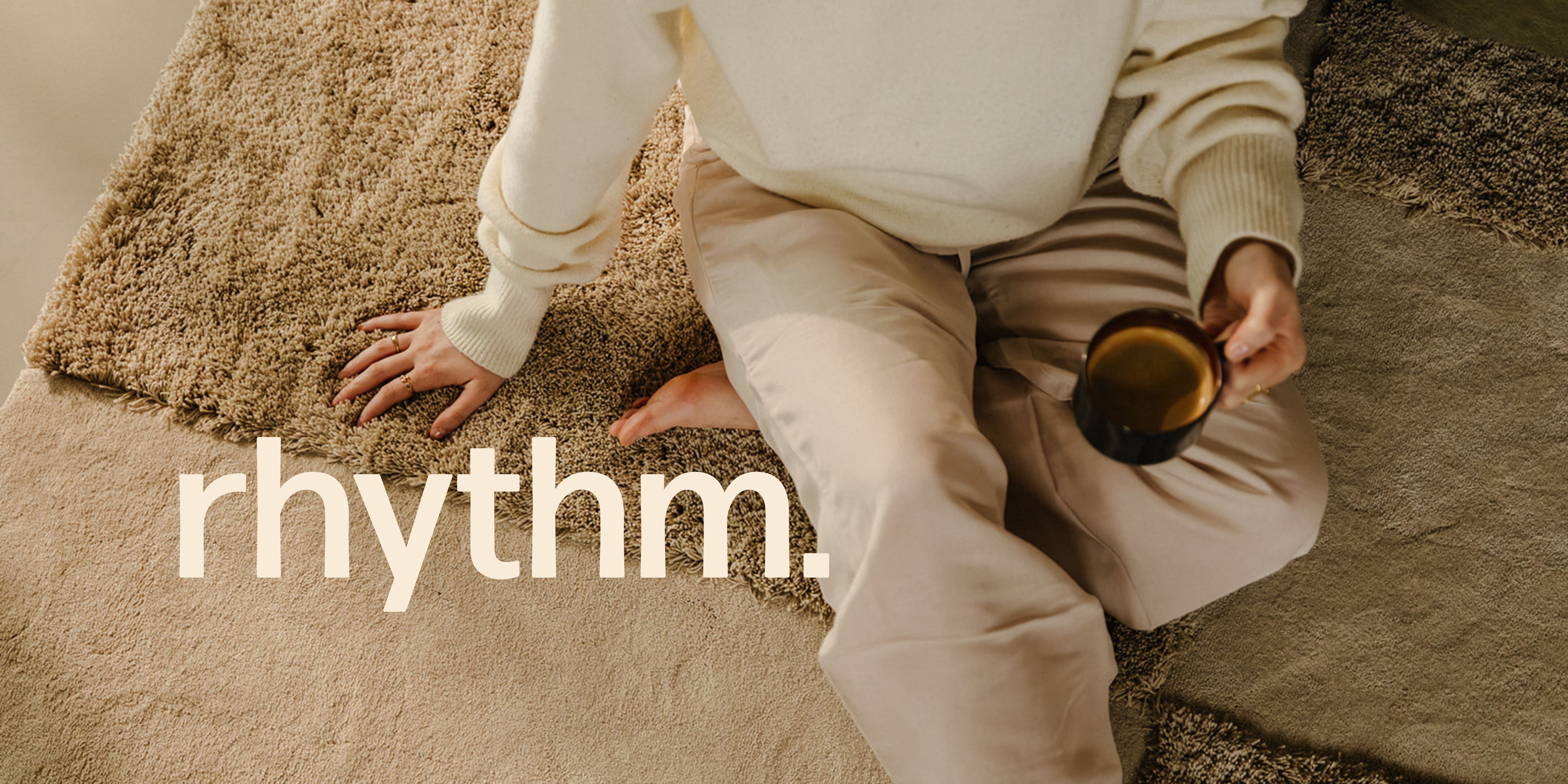 Rhythm collectie modulair tapijt Dune Low & Desert High duurzaam future proof design