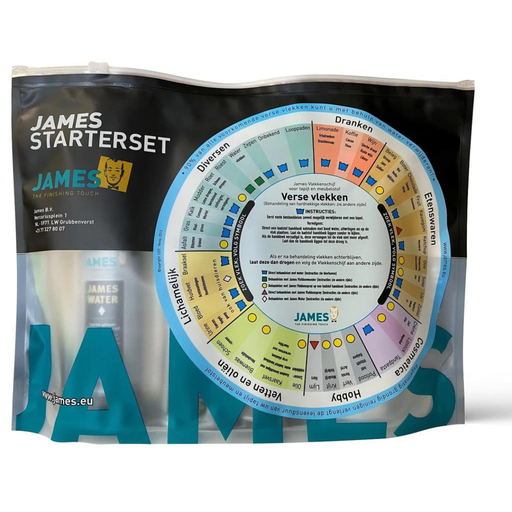 Kit de démarrage James pour les taches et l'entretien des tapis 